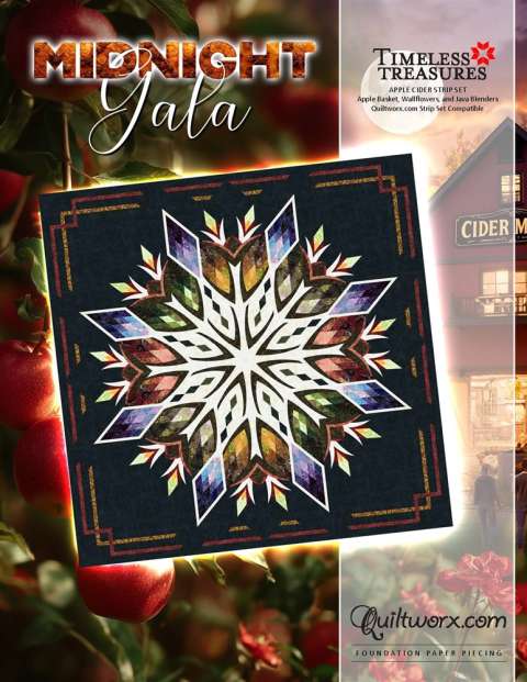 Midnight Gala Quilt Kit - PreOrder