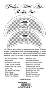 Mini Arcs and Rulers Set