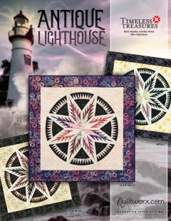 Antique Lighthouse by Quiltworx