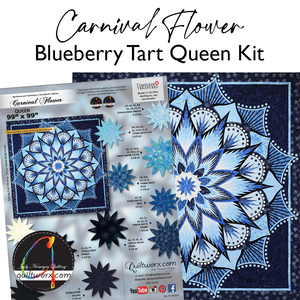Blueberry Tart Carnival Flower Queen Kit