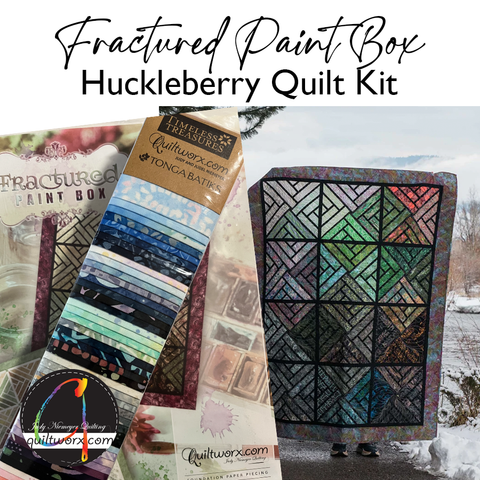 Fractured Paint Box Quilt Kit