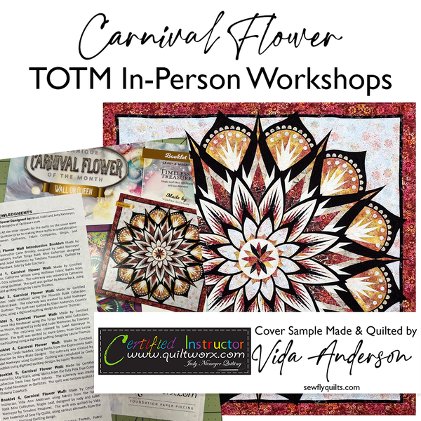 2023 Carnival Flower In-Person Workshops