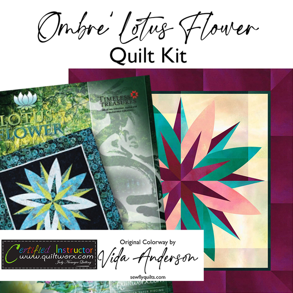 Ombre' Lotus Flower Kit