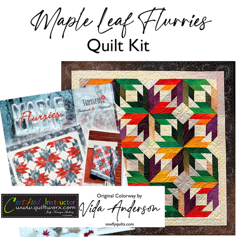 Maple Leaf Flurries Quilt Kit