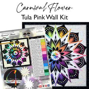 Tula Pink Carnival Flower Wall Kit