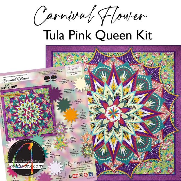 Tula Pink Carnival Flower Queen Kit